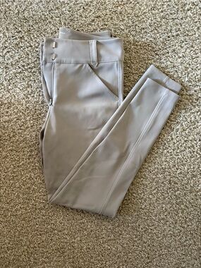 Free Ride Equestrian Sparkle Pro Breeches - Full Seat, Sand, Size 26